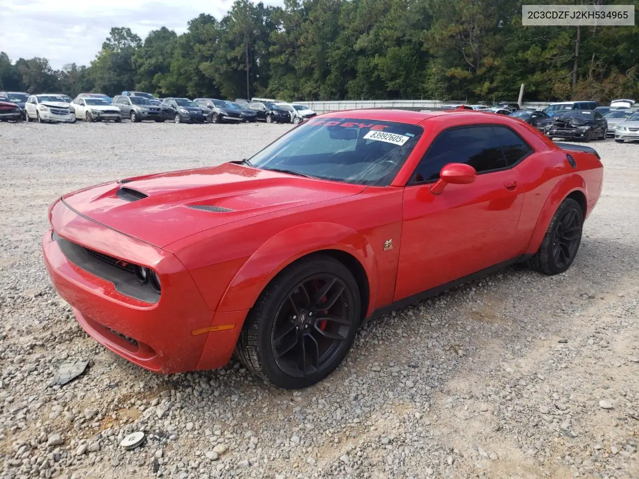 2C3CDZFJ2KH534965 2019 Dodge Challenger
