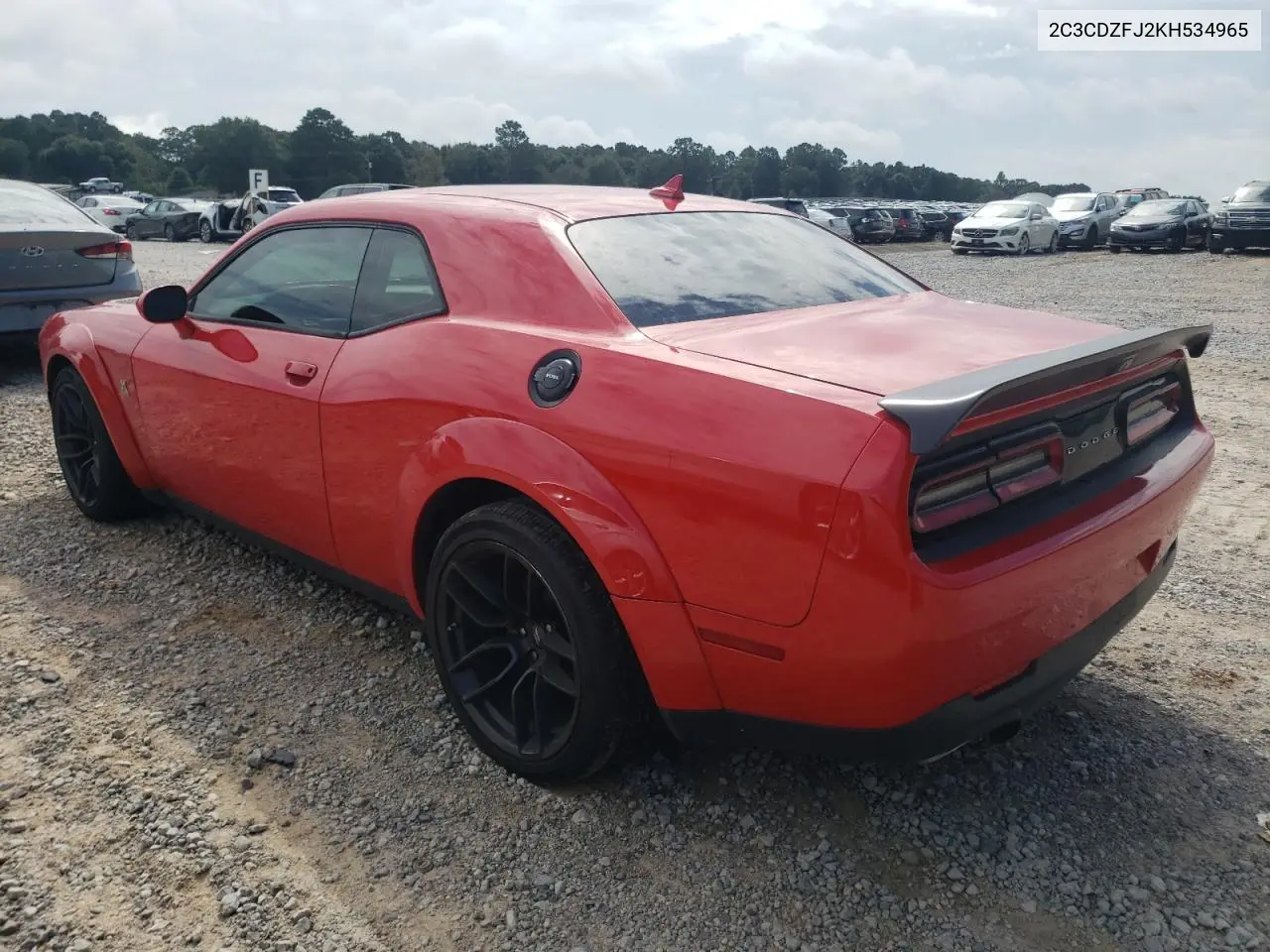 2C3CDZFJ2KH534965 2019 Dodge Challenger