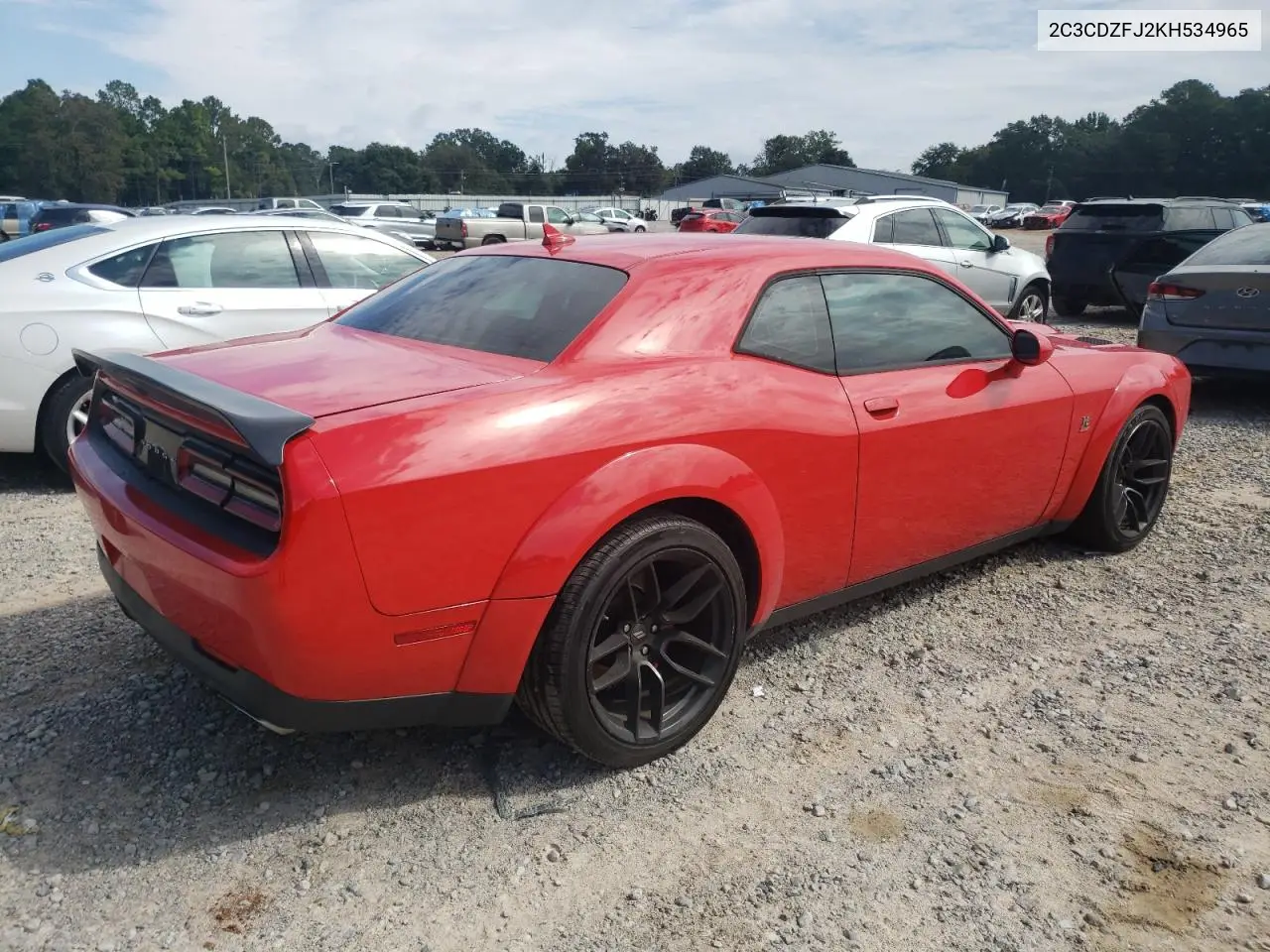 2C3CDZFJ2KH534965 2019 Dodge Challenger