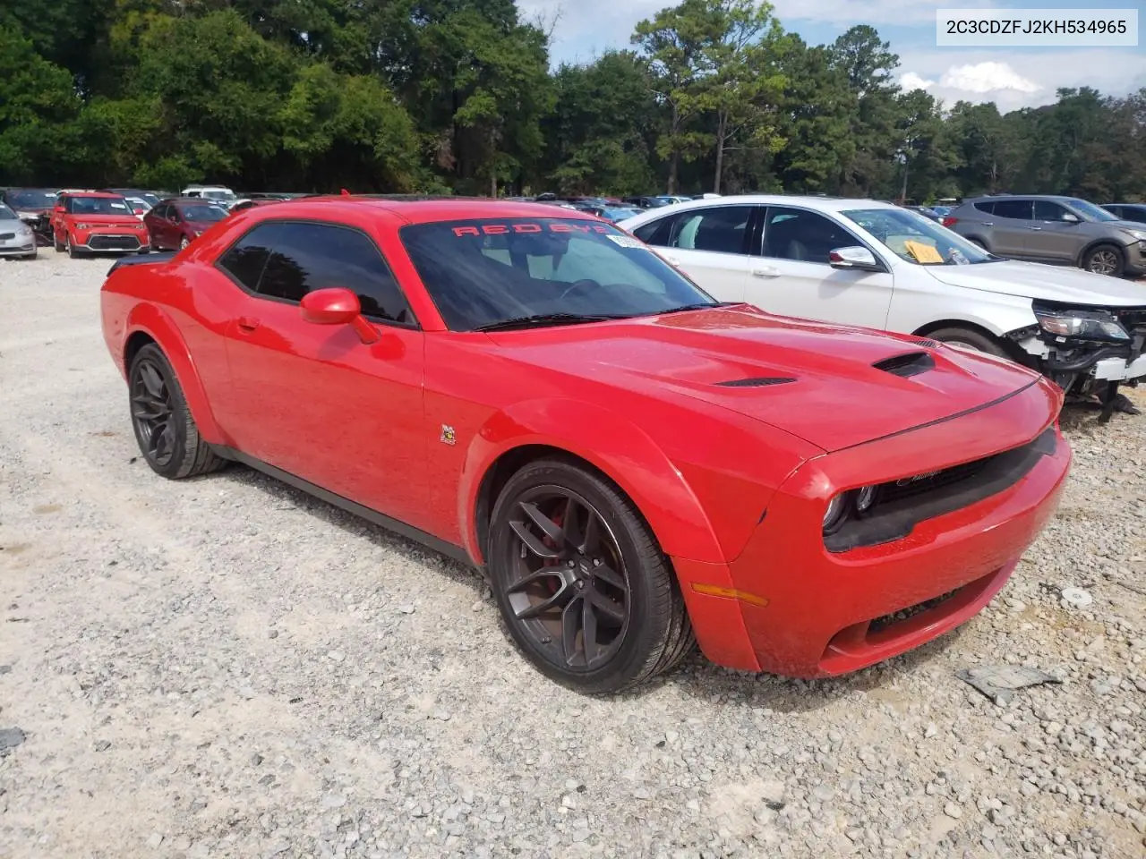 2C3CDZFJ2KH534965 2019 Dodge Challenger