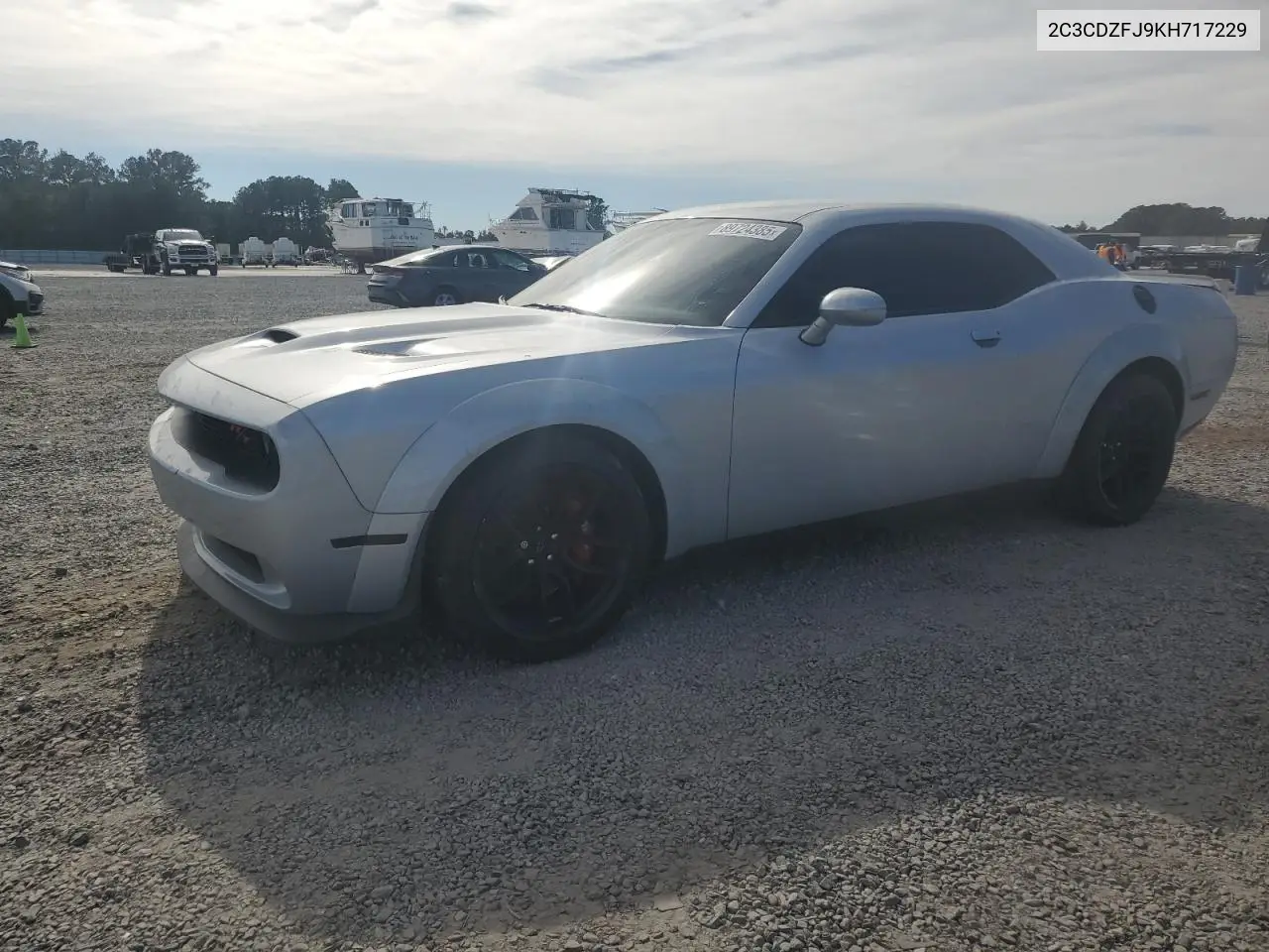 2C3CDZFJ9KH717229 2019 Dodge Challenger R/T Scat Pack