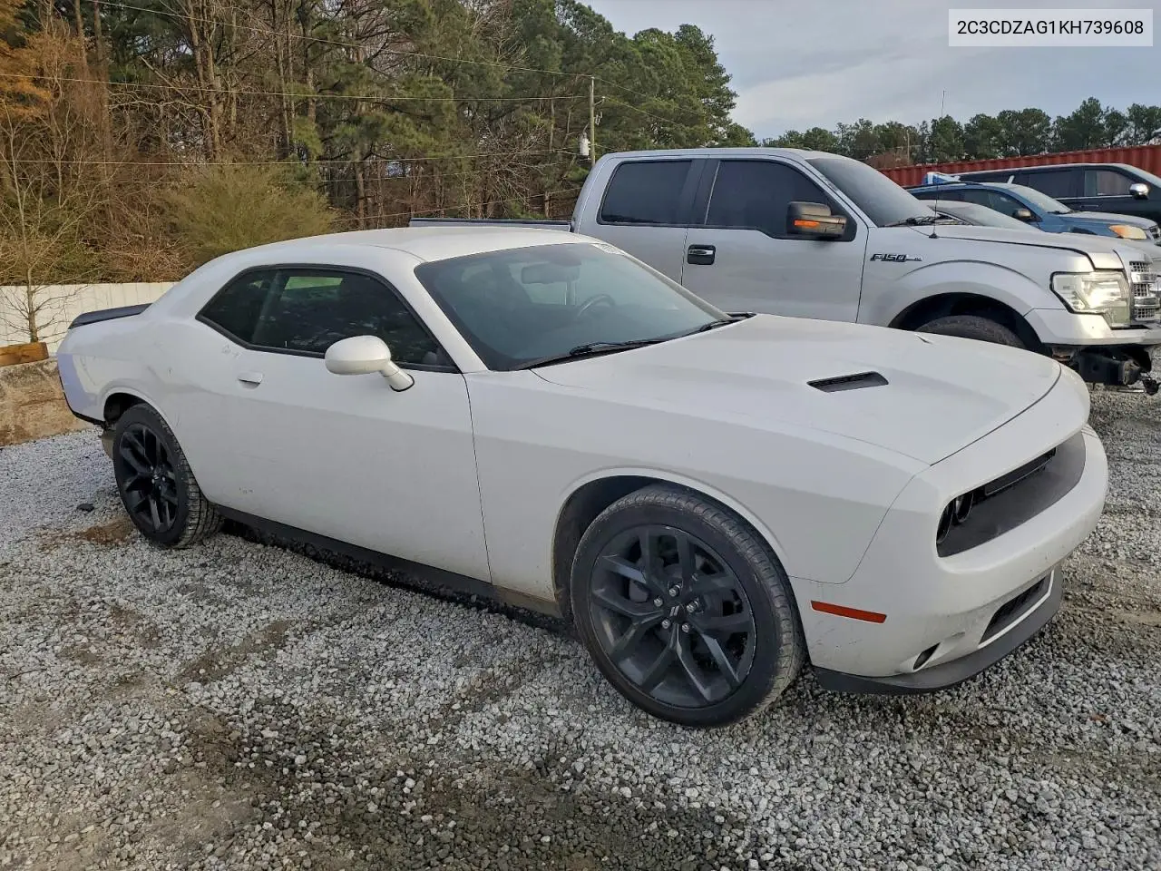 2C3CDZAG1KH739608 2019 Dodge Challenger Sxt