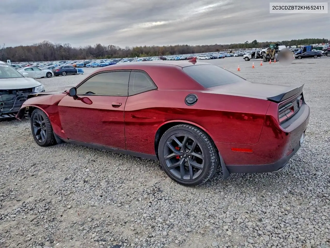 2C3CDZBT2KH652411 2019 Dodge Challenger R/T