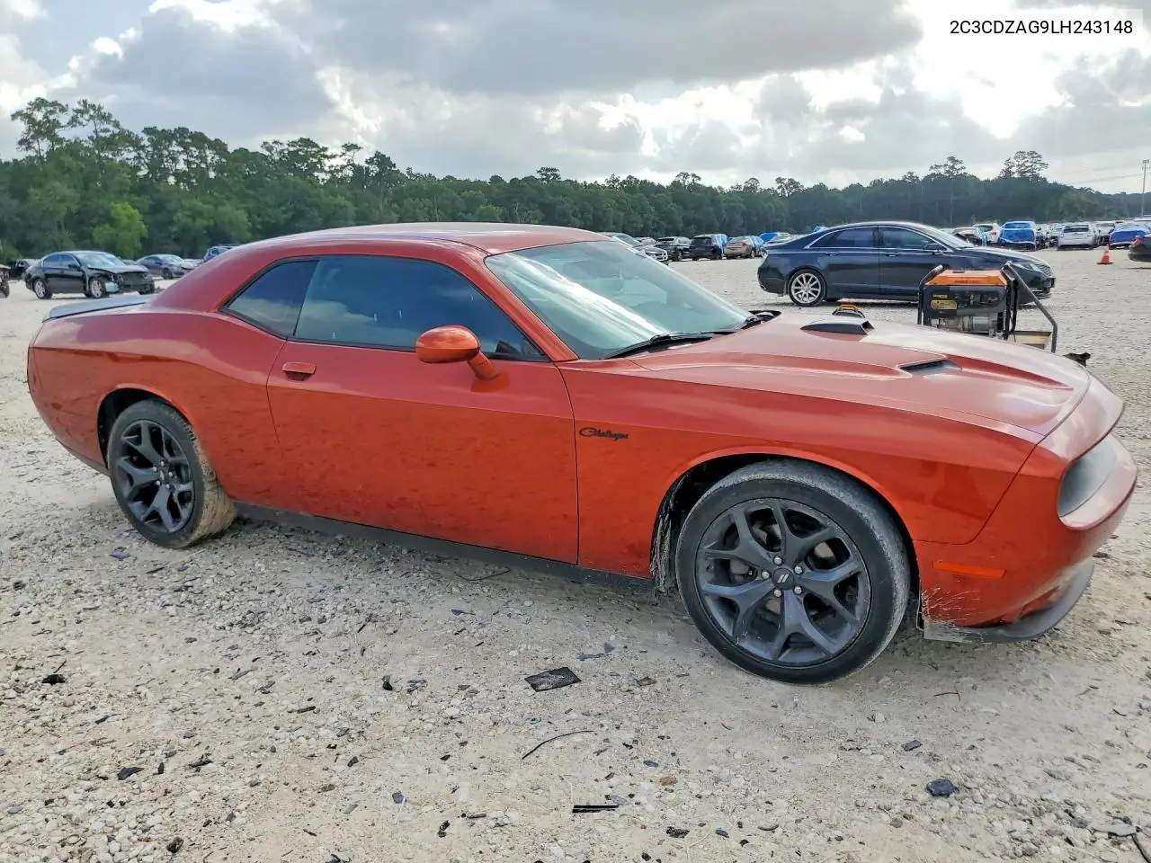 2020 Dodge Challenger Sxt VIN: 2C3CDZAG9LH243148 Lot: 57958976