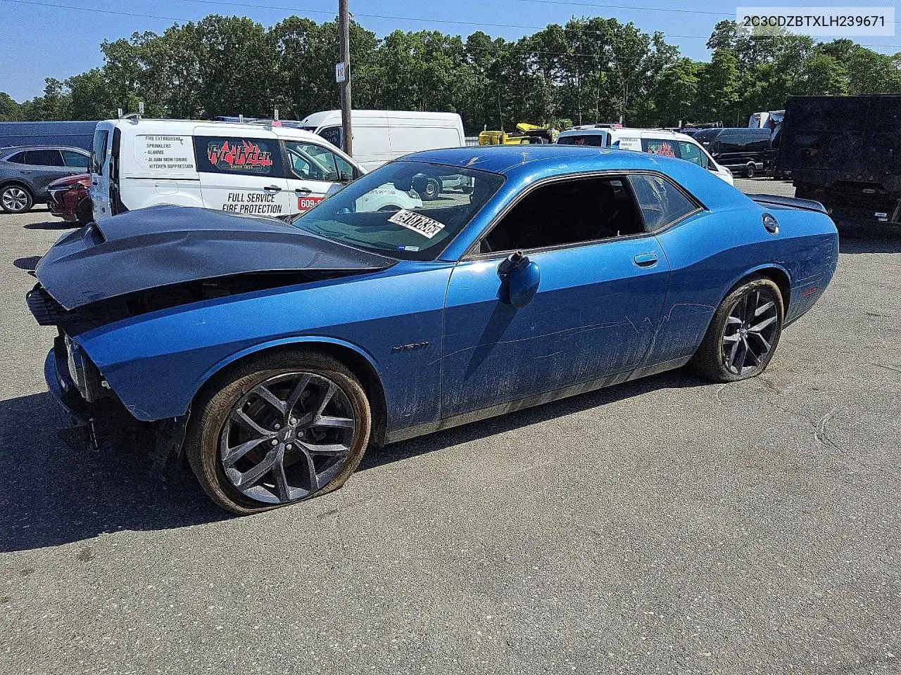 2020 Dodge Challenger R/T VIN: 2C3CDZBTXLH239671 Lot: 59187836