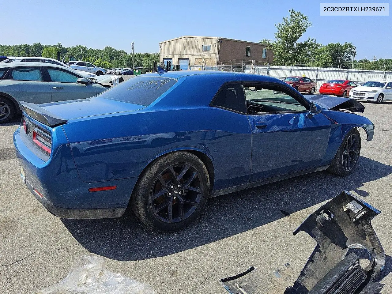 2020 Dodge Challenger R/T VIN: 2C3CDZBTXLH239671 Lot: 59187836