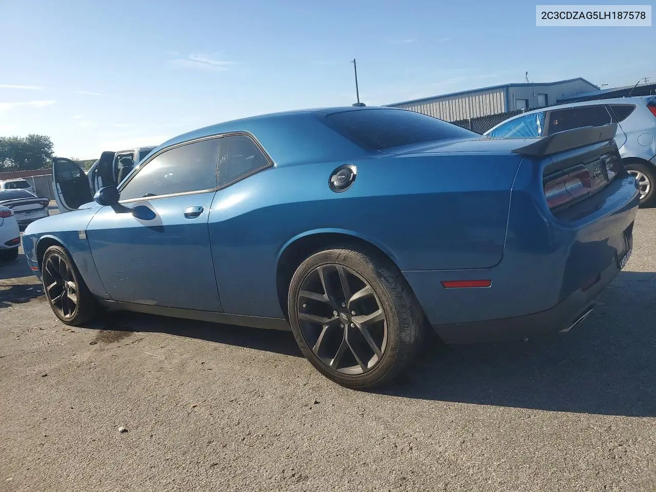 2020 Dodge Challenger Sxt VIN: 2C3CDZAG5LH187578 Lot: 59360356
