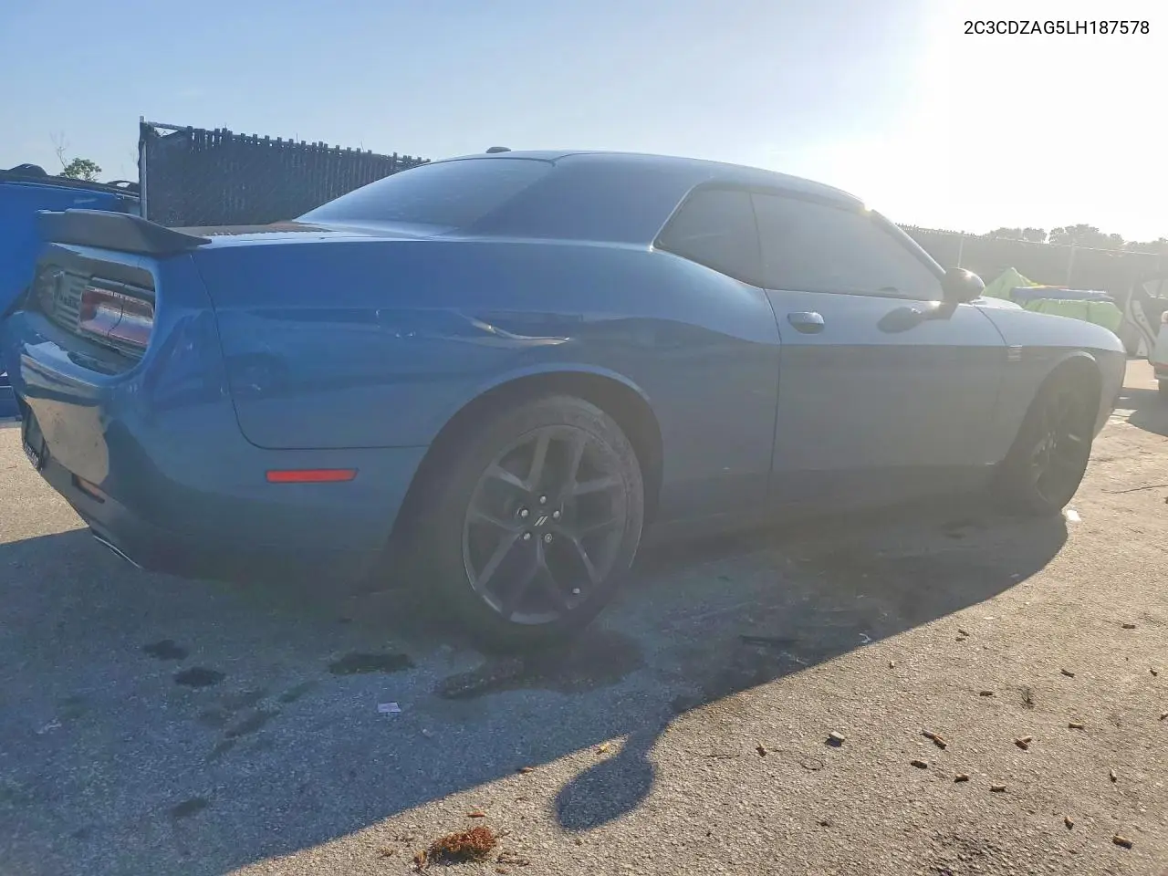 2020 Dodge Challenger Sxt VIN: 2C3CDZAG5LH187578 Lot: 59360356