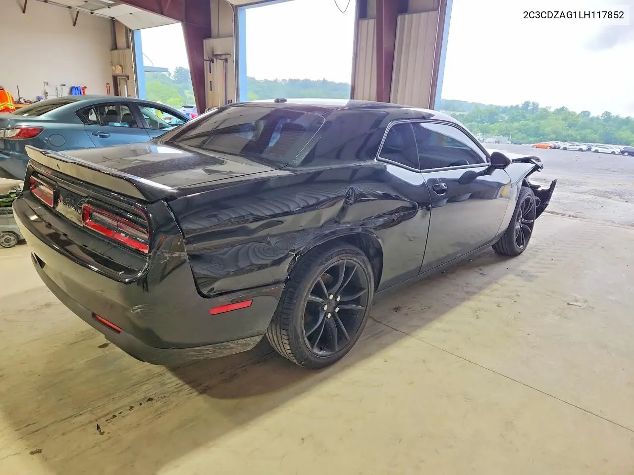 2020 Dodge Challenger Sxt VIN: 2C3CDZAG1LH117852 Lot: 59639736