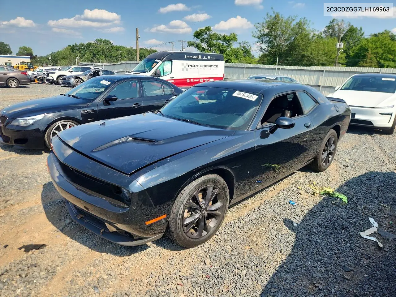 2020 Dodge Challenger Sxt VIN: 2C3CDZGG7LH169963 Lot: 60468406