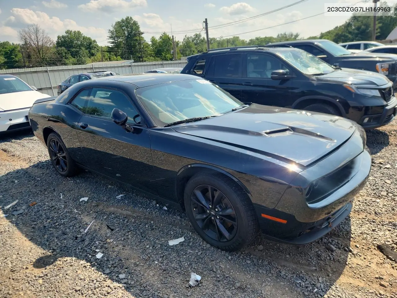 2020 Dodge Challenger Sxt VIN: 2C3CDZGG7LH169963 Lot: 60468406