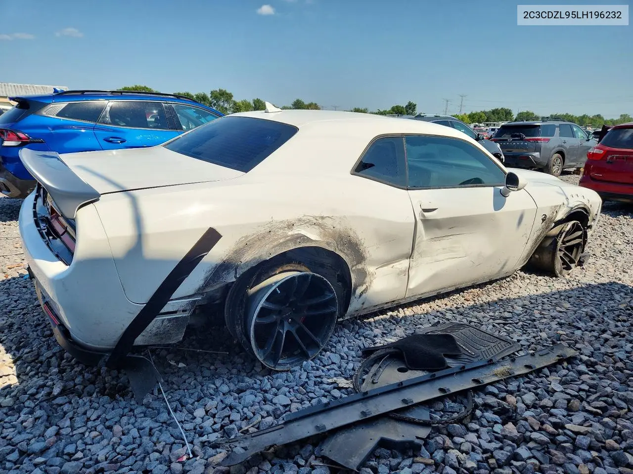 2020 Dodge Challenger Srt Hellcat Redeye VIN: 2C3CDZL95LH196232 Lot: 60568906