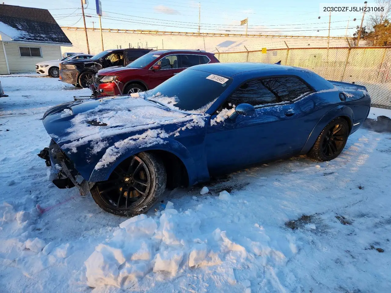 2C3CDZFJ5LH231065 2020 Dodge Challenger R/T Scat Pack