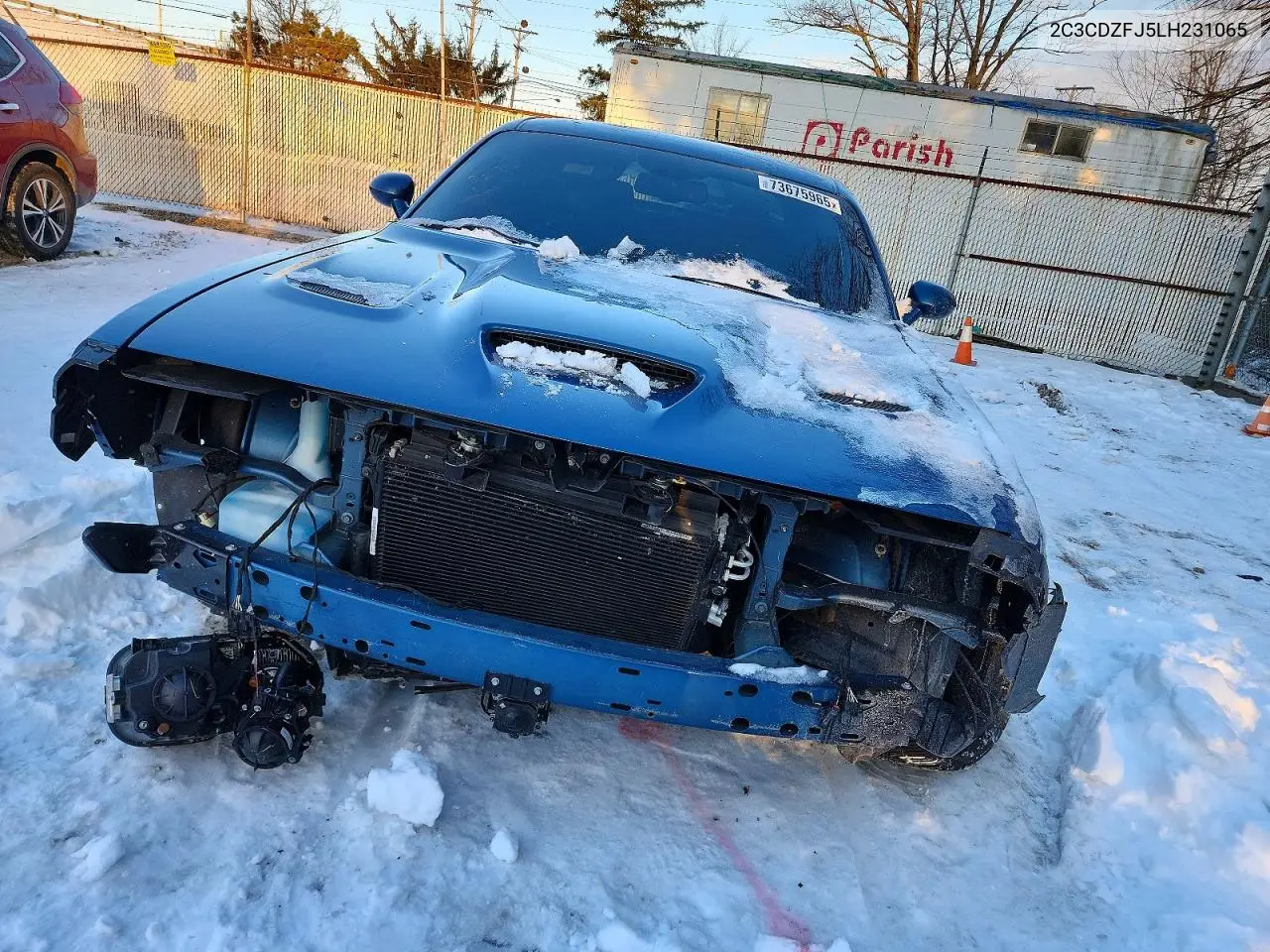 2C3CDZFJ5LH231065 2020 Dodge Challenger R/T Scat Pack