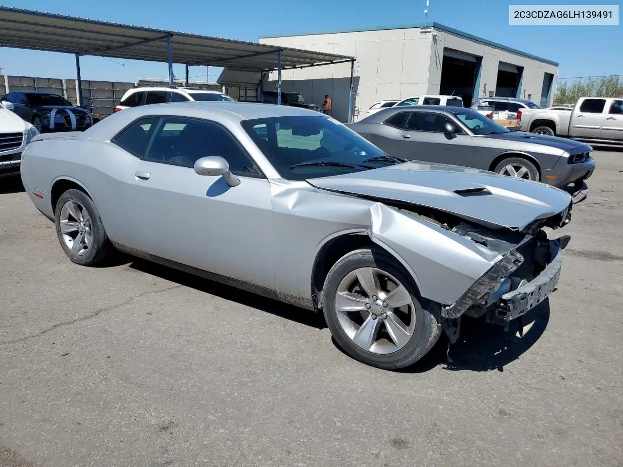 2C3CDZAG6LH139491 2020 Dodge Challenger Sxt