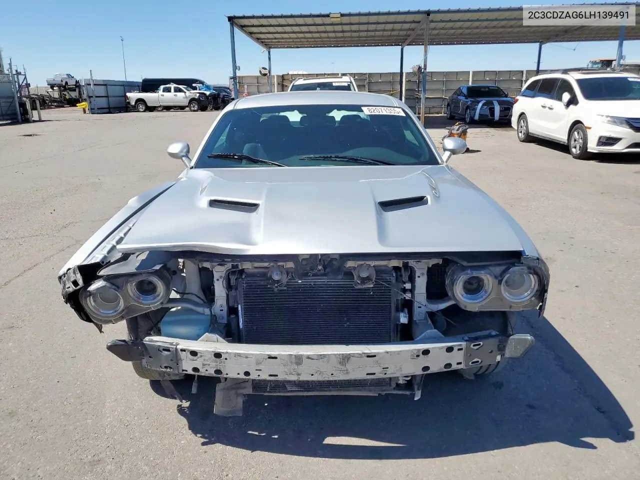 2C3CDZAG6LH139491 2020 Dodge Challenger Sxt