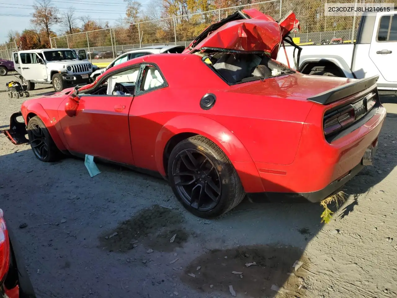 2C3CDZFJ8LH210615 2020 Dodge Challenger R/T Scat Pack
