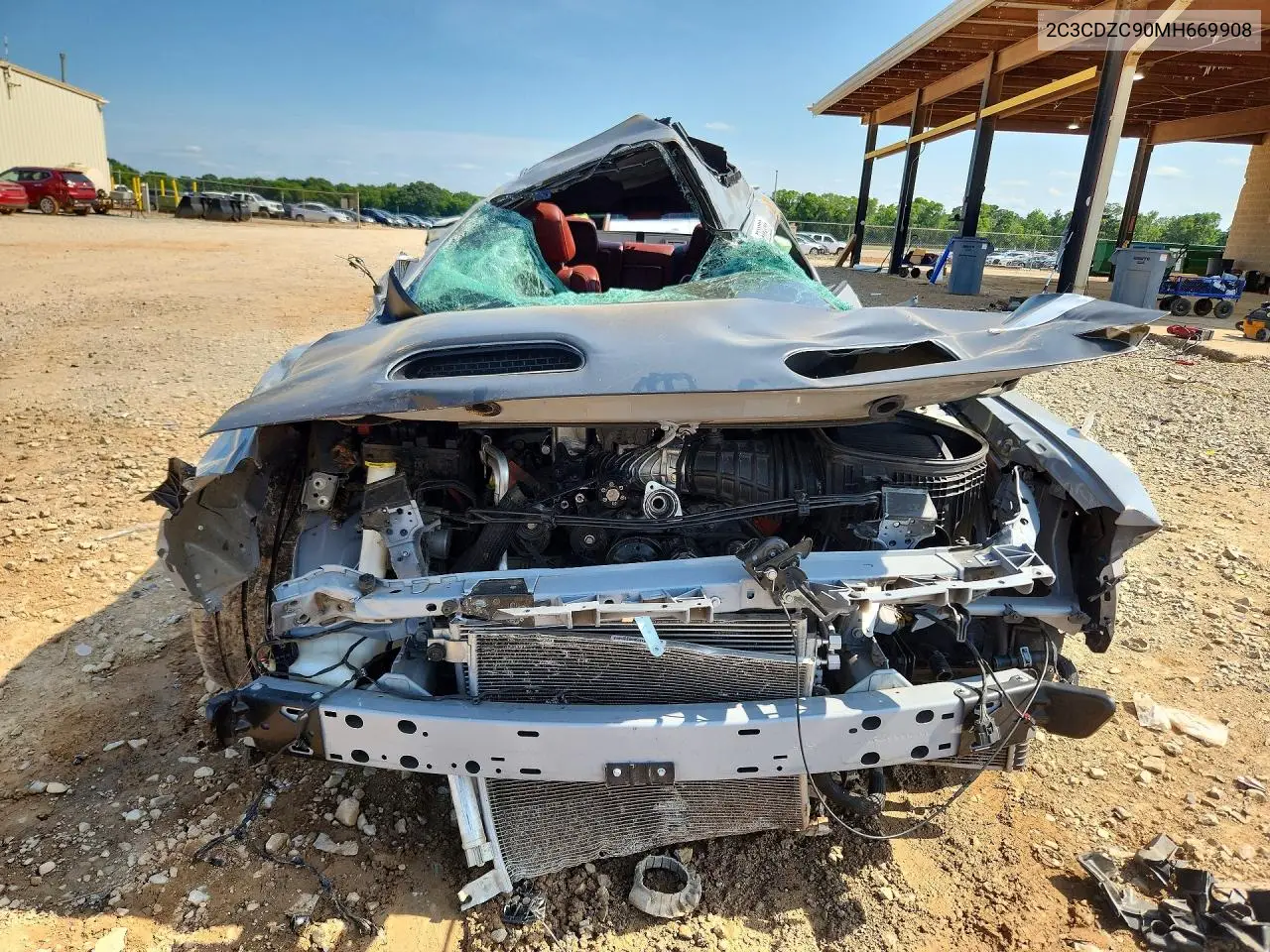 2021 Dodge Challenger Srt Hellcat VIN: 2C3CDZC90MH669908 Lot: 58698586