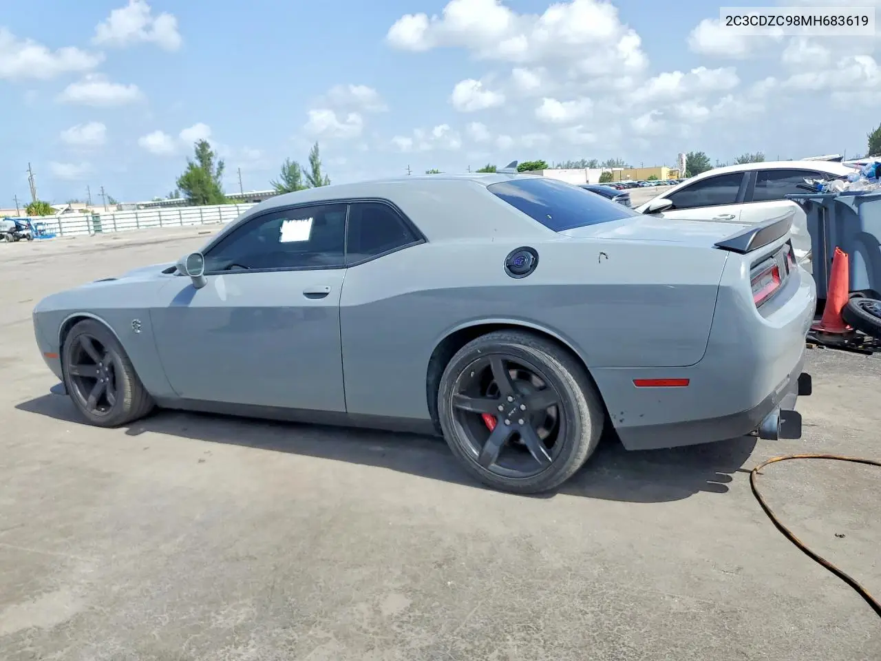 2021 Dodge Challenger Srt Hellcat VIN: 2C3CDZC98MH683619 Lot: 59293746
