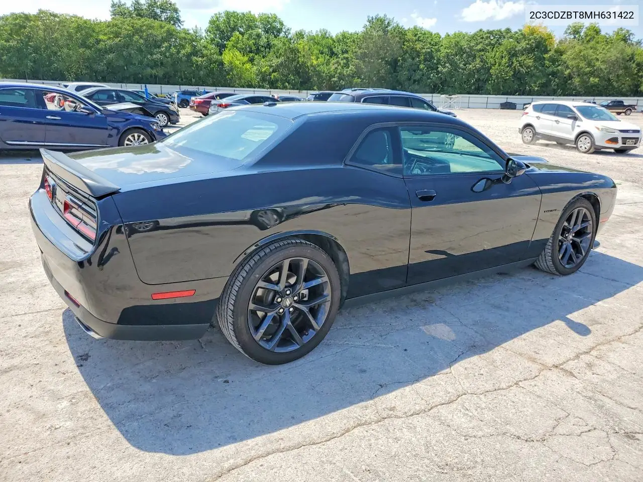 2021 Dodge Challenger R/T VIN: 2C3CDZBT8MH631422 Lot: 59832126