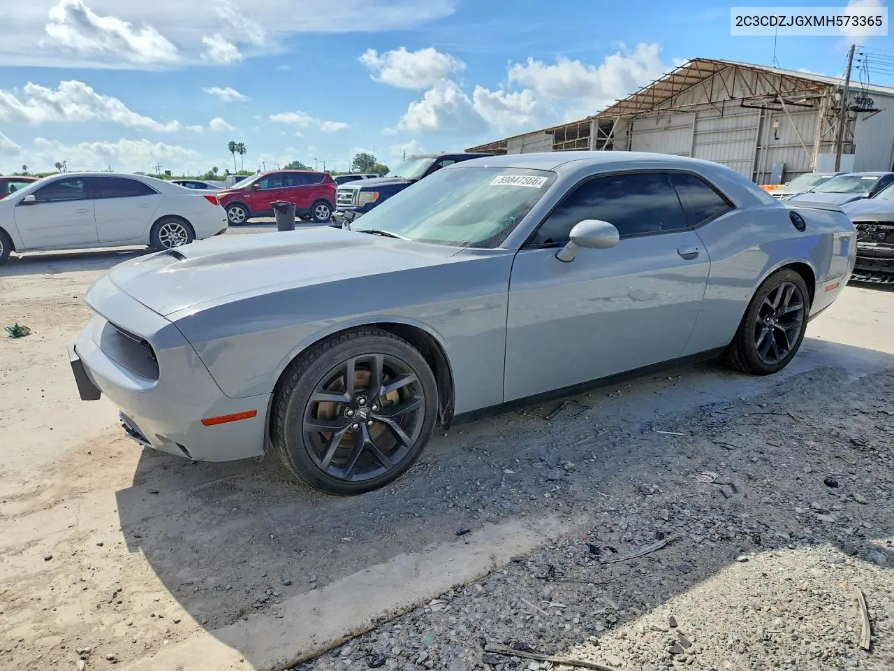 2021 Dodge Challenger Gt VIN: 2C3CDZJGXMH573365 Lot: 59847566