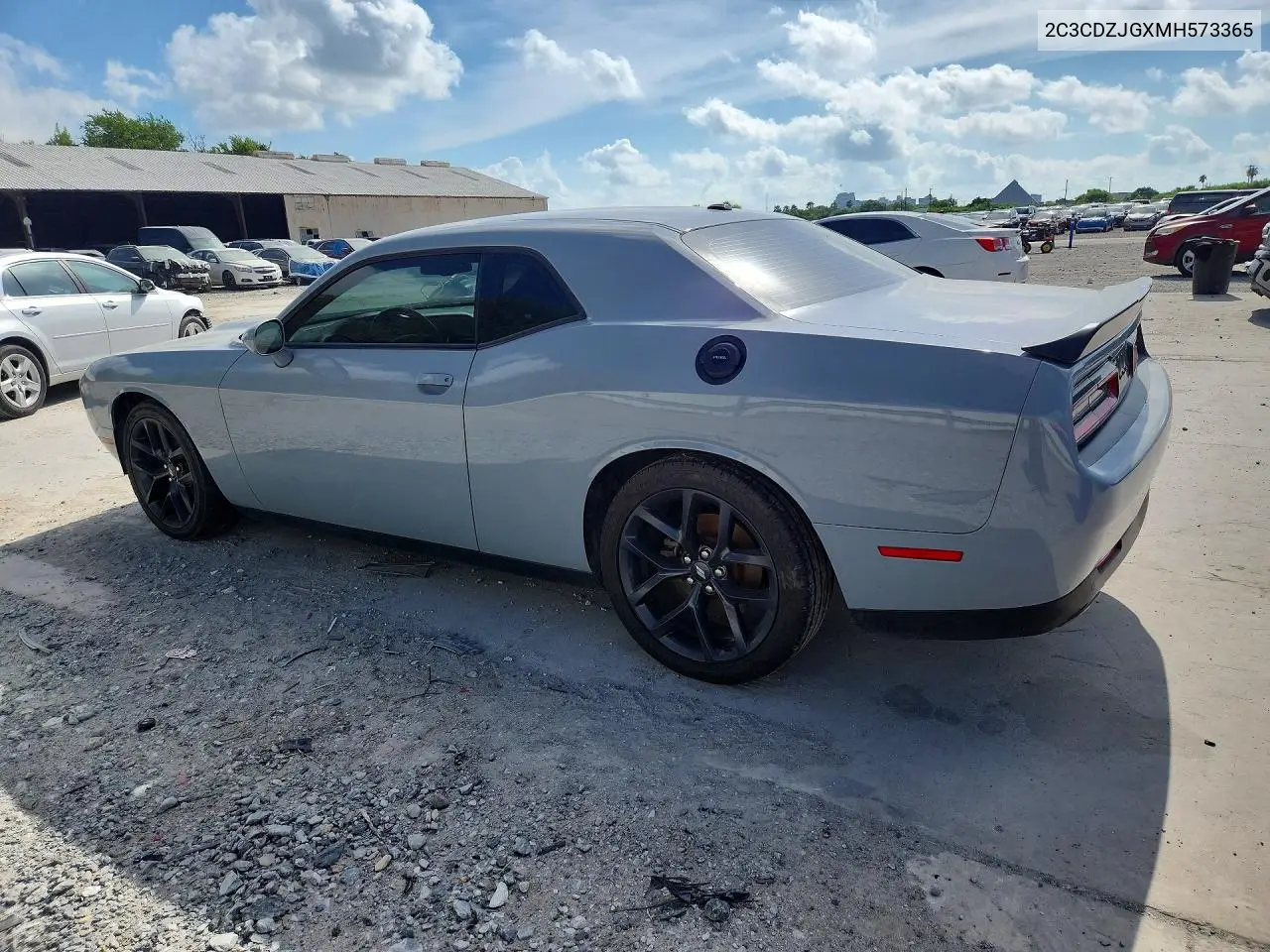 2021 Dodge Challenger Gt VIN: 2C3CDZJGXMH573365 Lot: 59847566