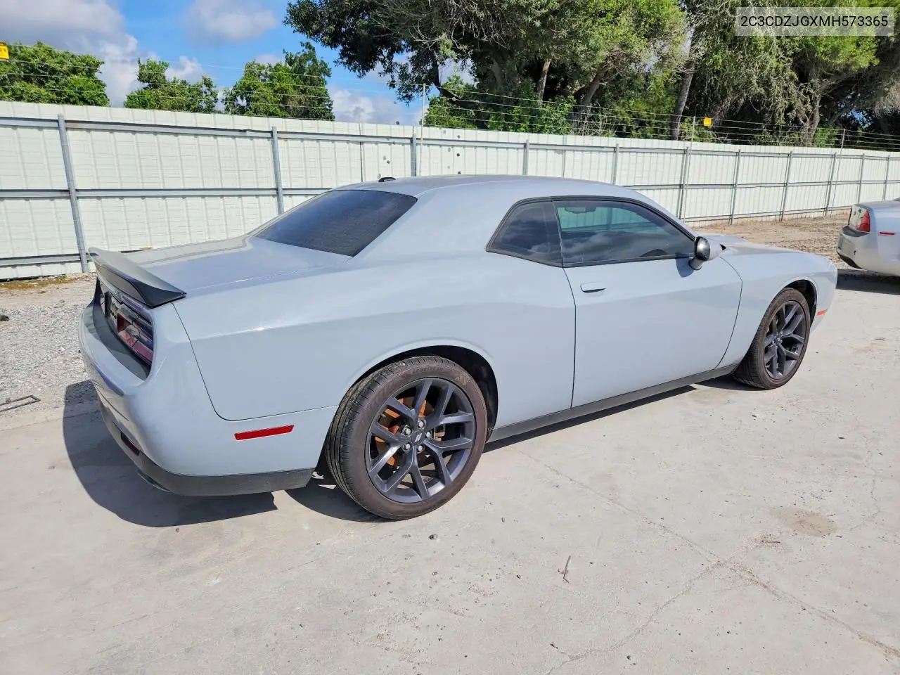 2021 Dodge Challenger Gt VIN: 2C3CDZJGXMH573365 Lot: 59847566