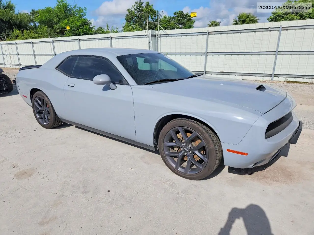 2021 Dodge Challenger Gt VIN: 2C3CDZJGXMH573365 Lot: 59847566