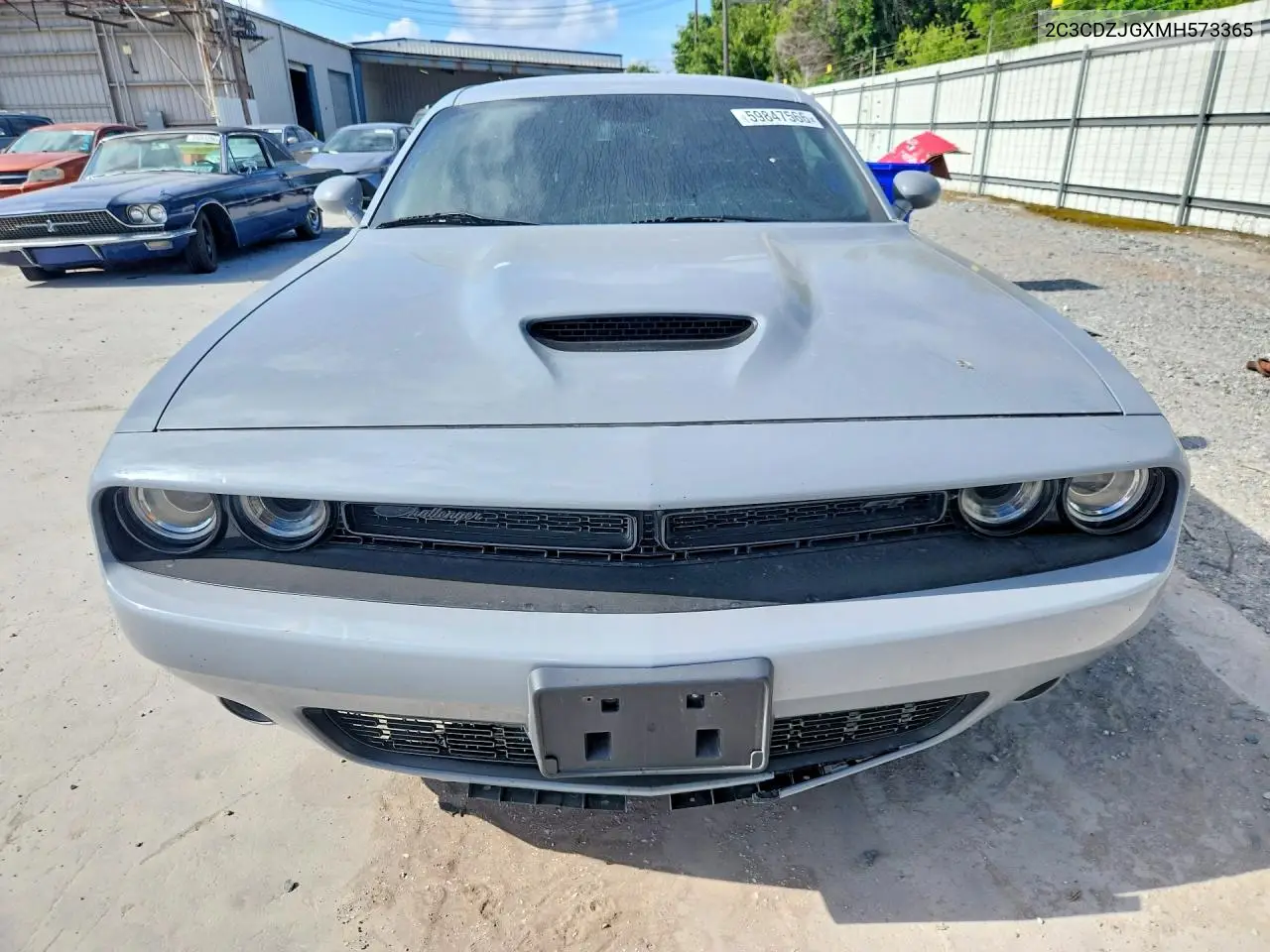 2021 Dodge Challenger Gt VIN: 2C3CDZJGXMH573365 Lot: 59847566