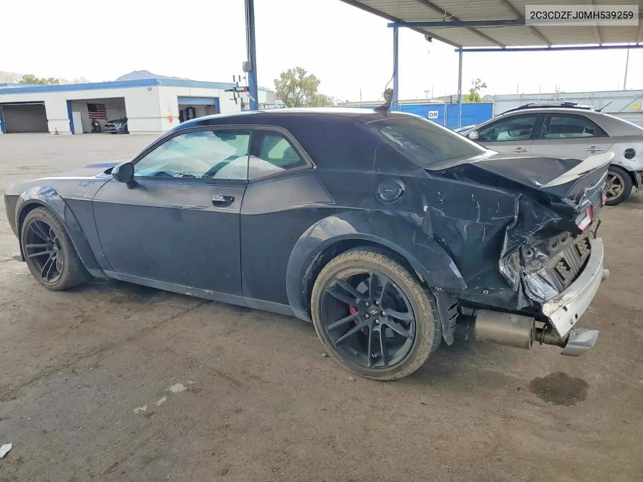 2021 Dodge Challenger R/T Scat Pack VIN: 2C3CDZFJ0MH539259 Lot: 59910276