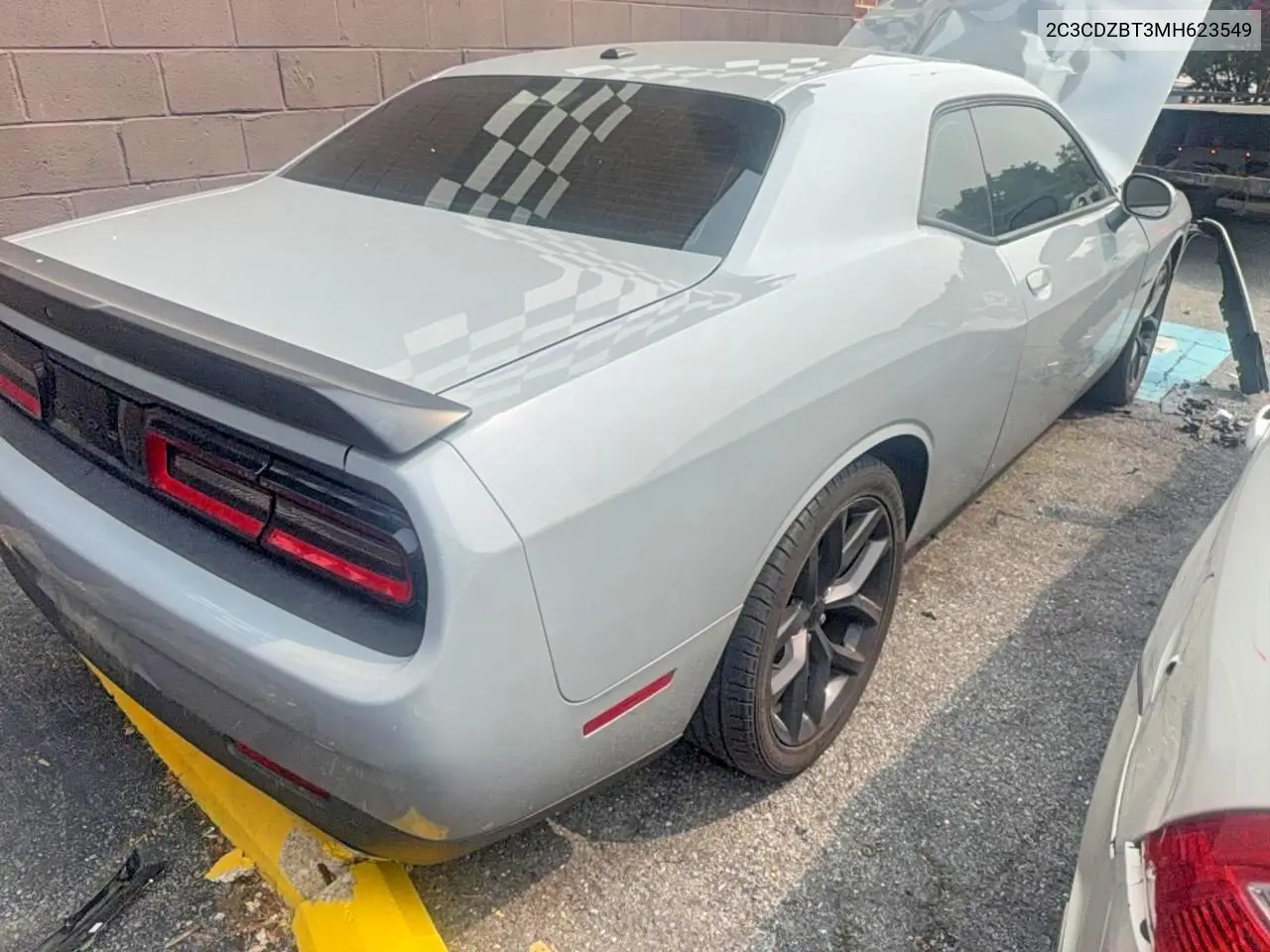 2021 Dodge Challenger R/T VIN: 2C3CDZBT3MH623549 Lot: 61189976