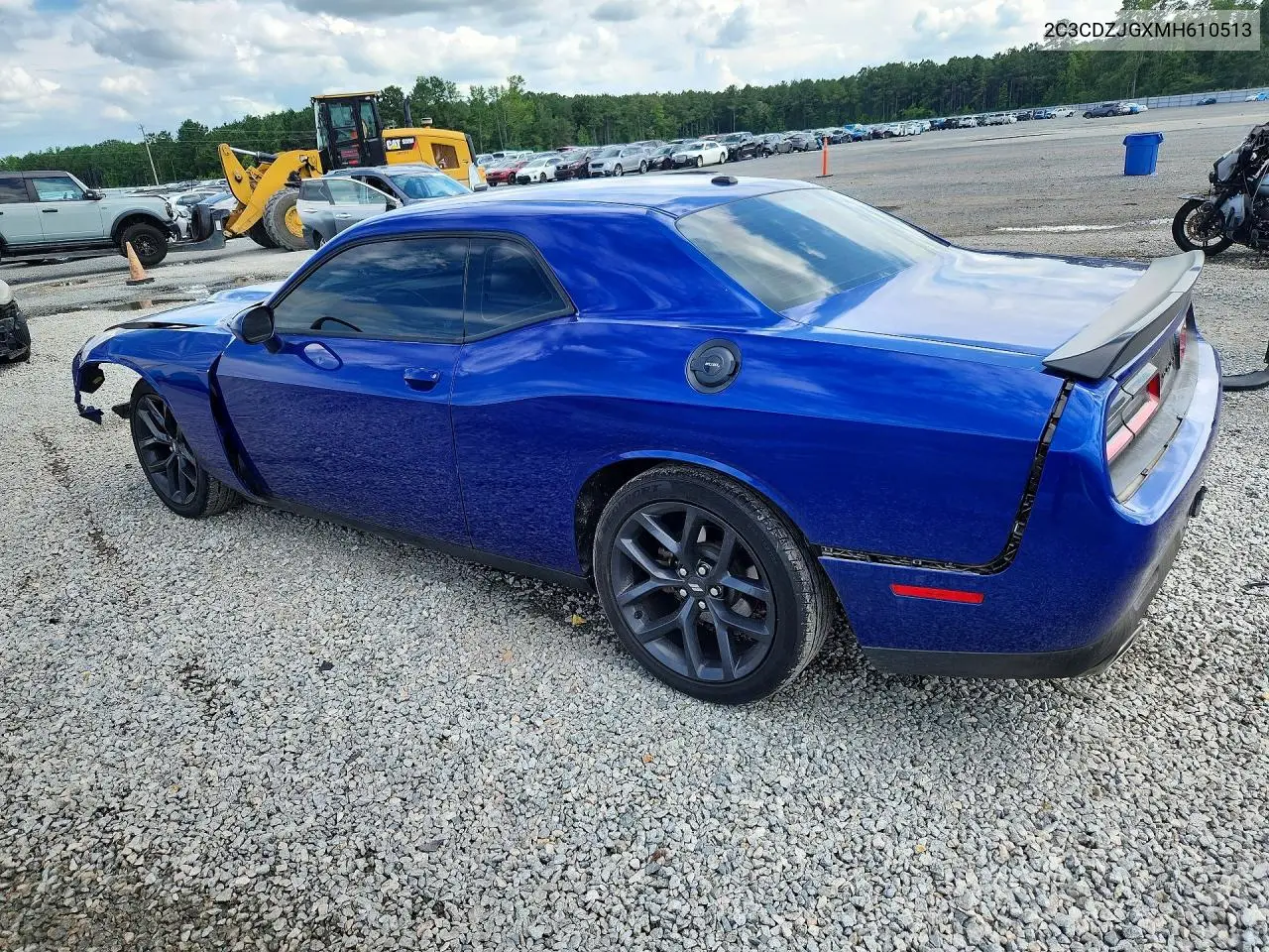 2021 Dodge Challenger Gt VIN: 2C3CDZJGXMH610513 Lot: 61222076