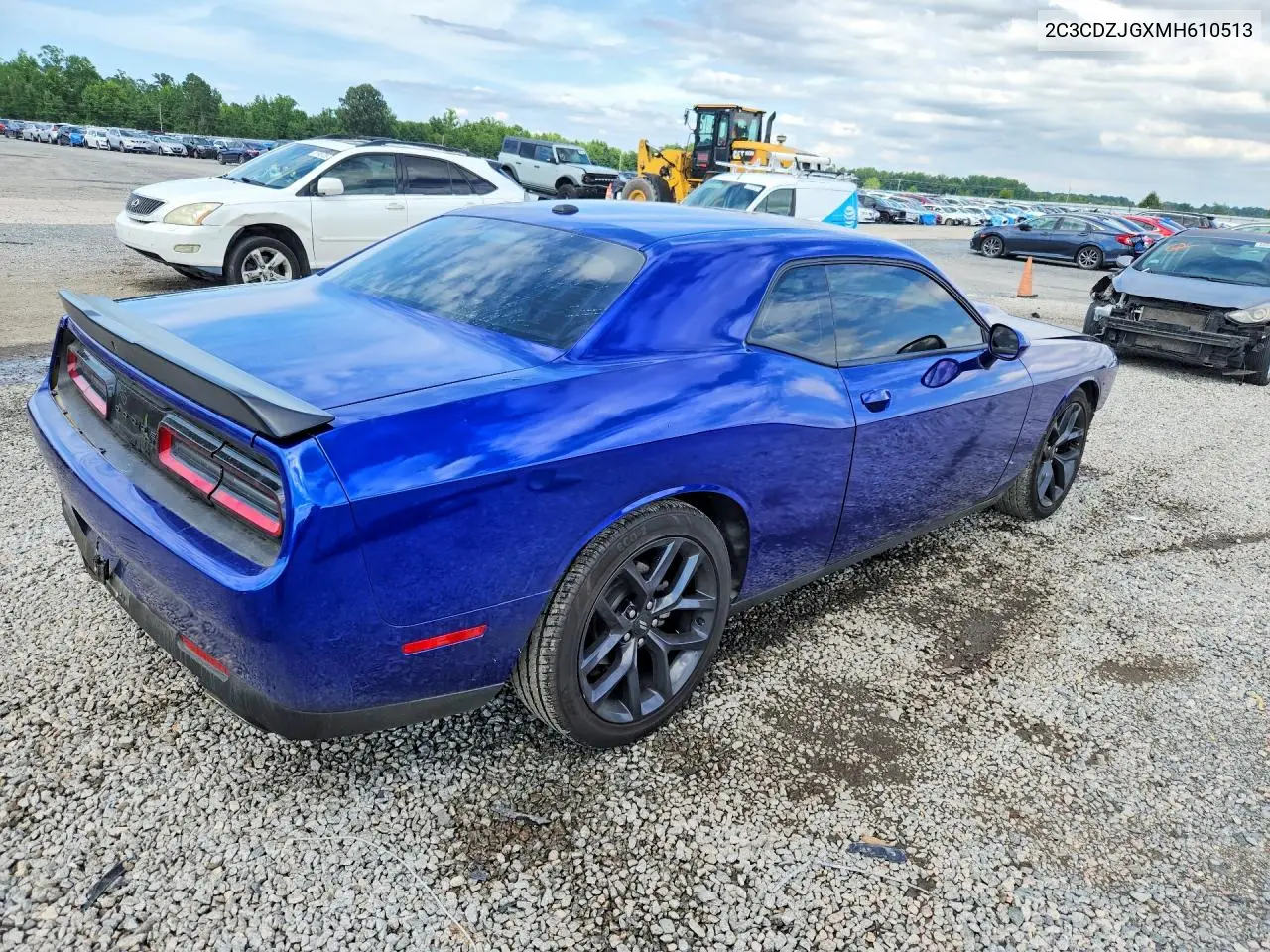 2021 Dodge Challenger Gt VIN: 2C3CDZJGXMH610513 Lot: 61222076