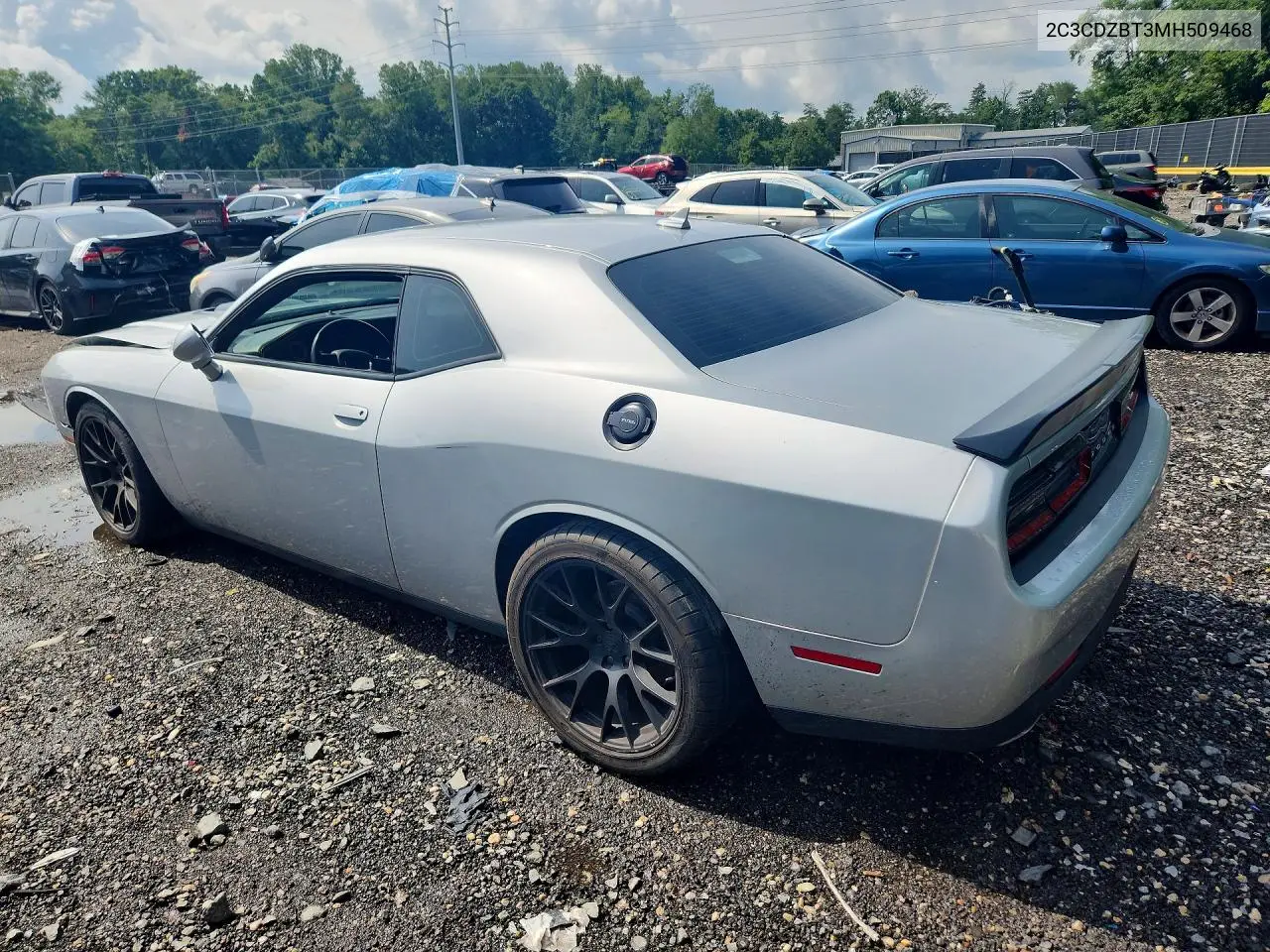 2021 Dodge Challenger R/T VIN: 2C3CDZBT3MH509468 Lot: 61670606