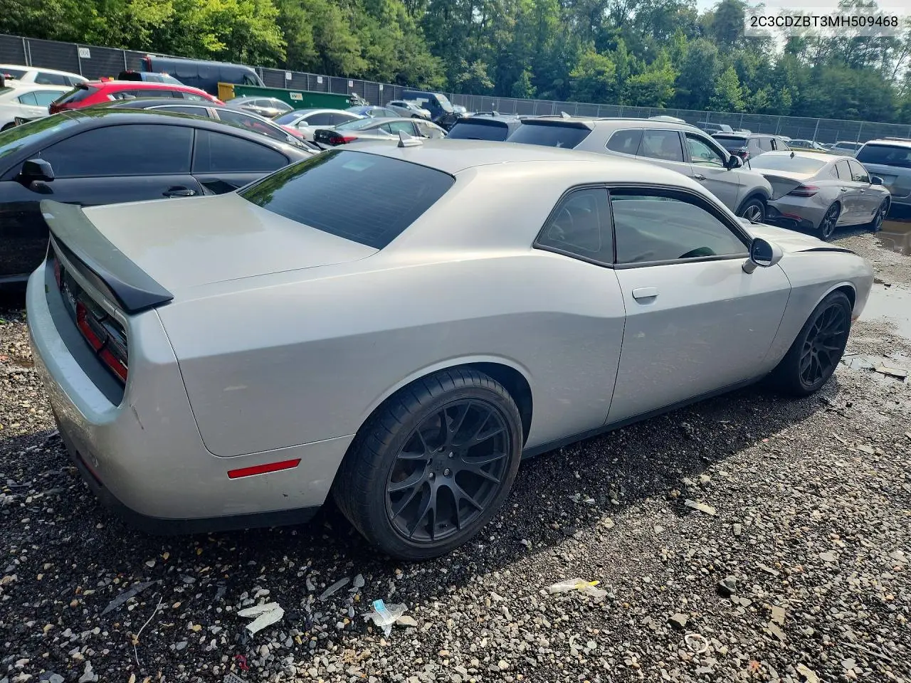 2021 Dodge Challenger R/T VIN: 2C3CDZBT3MH509468 Lot: 61670606