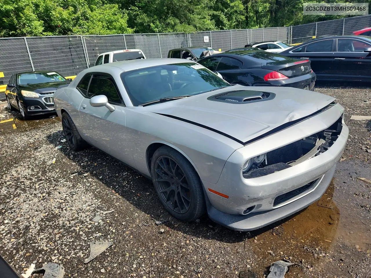 2021 Dodge Challenger R/T VIN: 2C3CDZBT3MH509468 Lot: 61670606