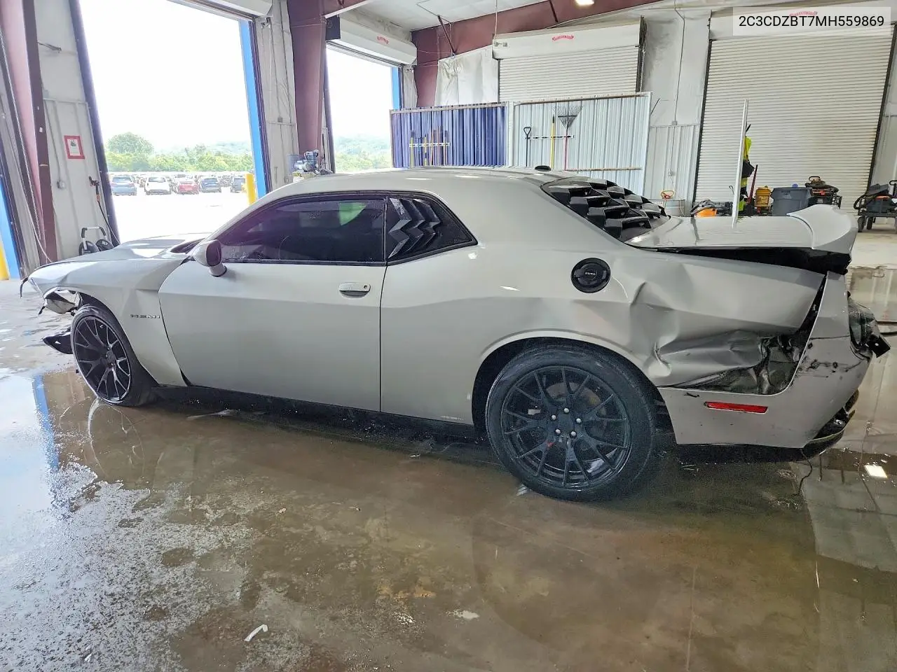 2021 Dodge Challenger R/T VIN: 2C3CDZBT7MH559869 Lot: 61854166