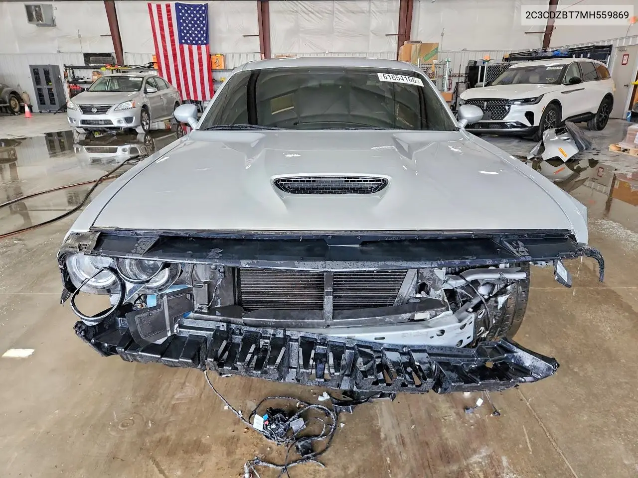 2021 Dodge Challenger R/T VIN: 2C3CDZBT7MH559869 Lot: 61854166