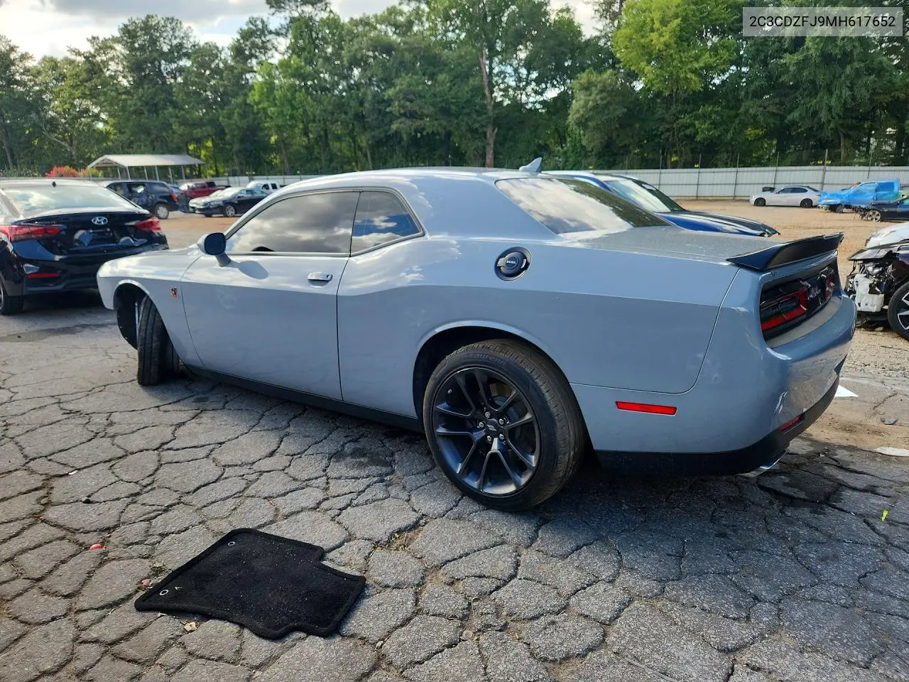2021 Dodge Challenger R/T Scat Pack VIN: 2C3CDZFJ9MH617652 Lot: 61932566