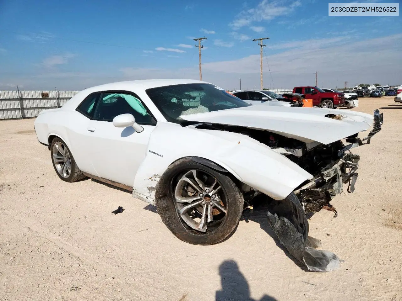 2C3CDZBT2MH526522 2021 Dodge Challenger R