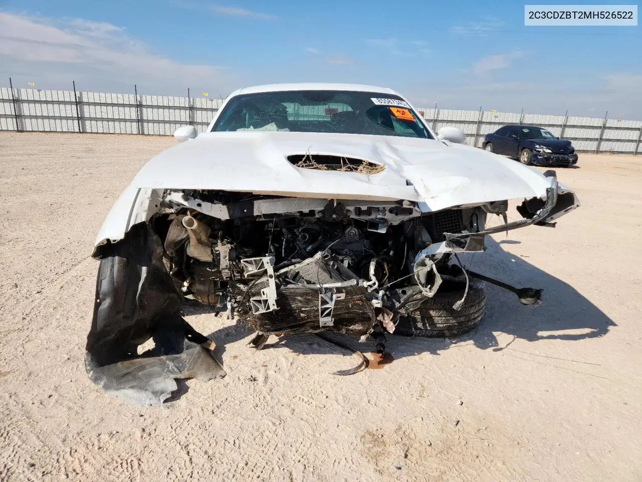 2C3CDZBT2MH526522 2021 Dodge Challenger R
