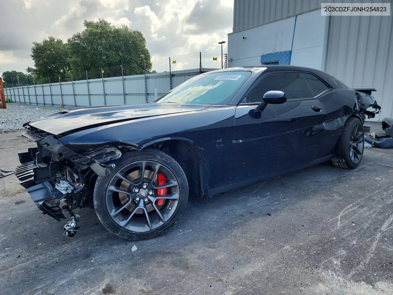 2022 Dodge Challenger R/T Scat Pack VIN: 2C3CDZFJ0NH254823 Lot: 58569586