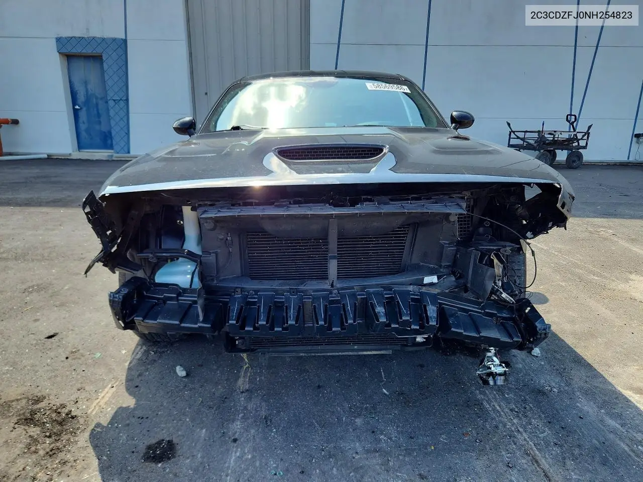 2022 Dodge Challenger R/T Scat Pack VIN: 2C3CDZFJ0NH254823 Lot: 58569586