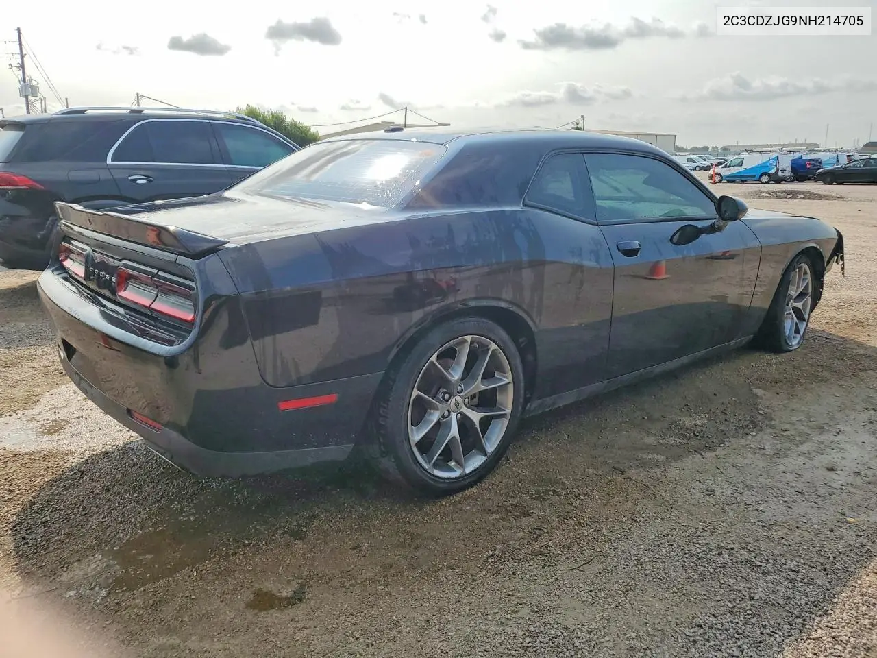 2022 Dodge Challenger Gt VIN: 2C3CDZJG9NH214705 Lot: 58619666