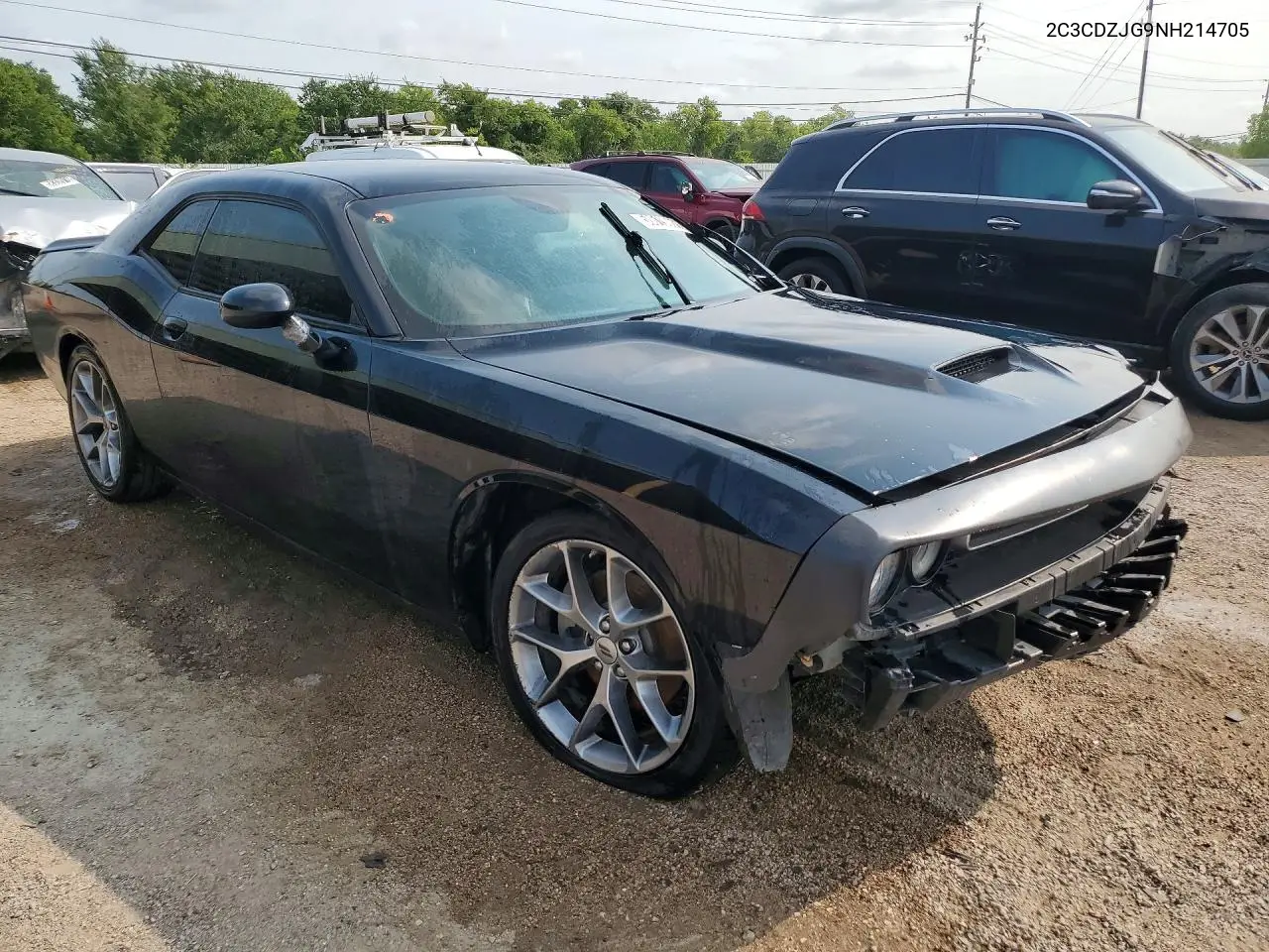 2022 Dodge Challenger Gt VIN: 2C3CDZJG9NH214705 Lot: 58619666