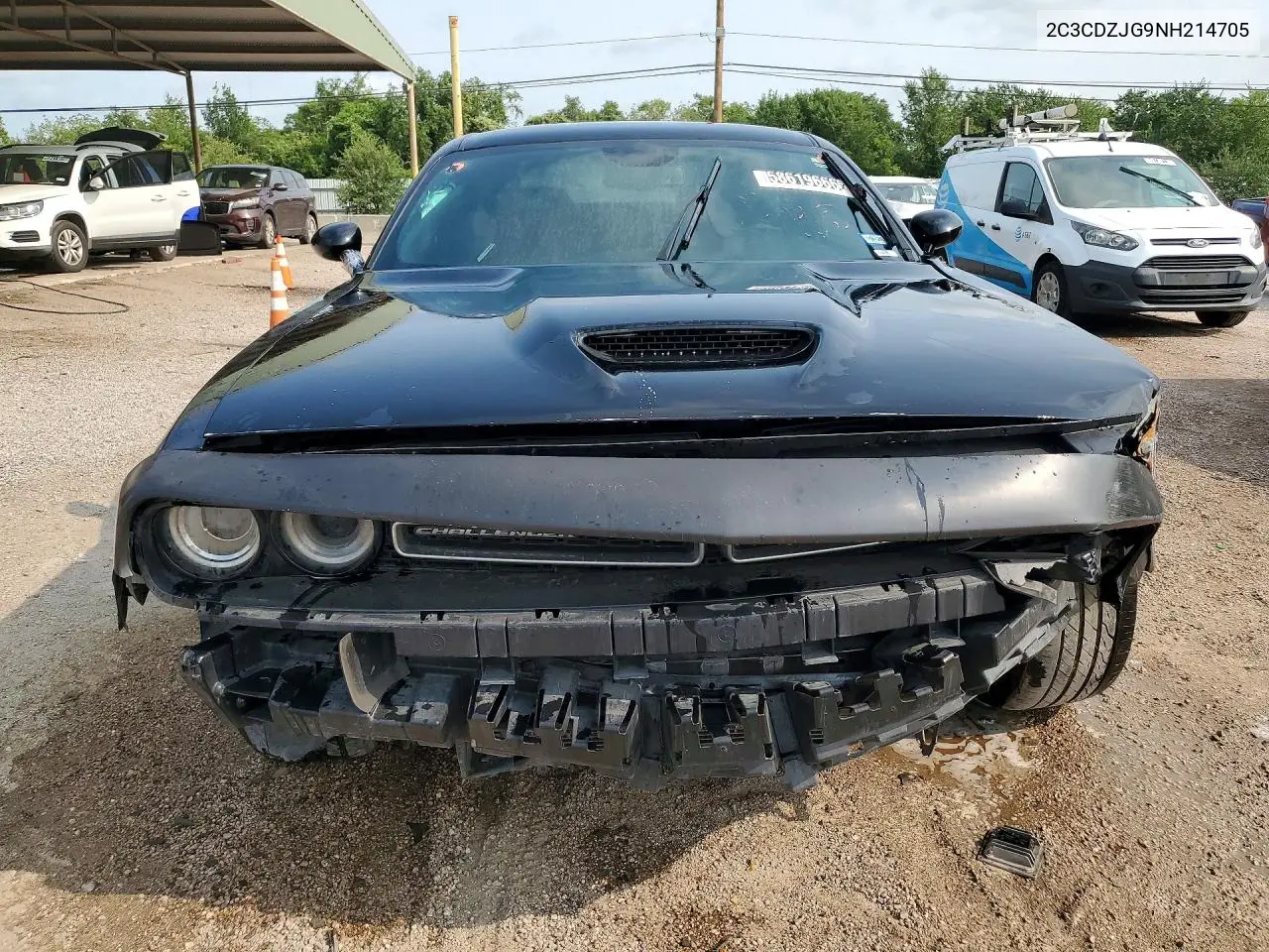 2022 Dodge Challenger Gt VIN: 2C3CDZJG9NH214705 Lot: 58619666