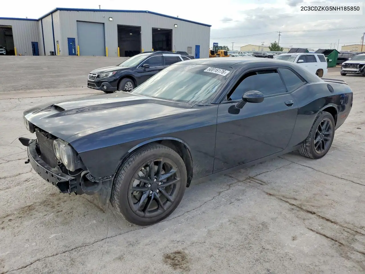 2022 Dodge Challenger Gt VIN: 2C3CDZKG5NH185850 Lot: 60016176