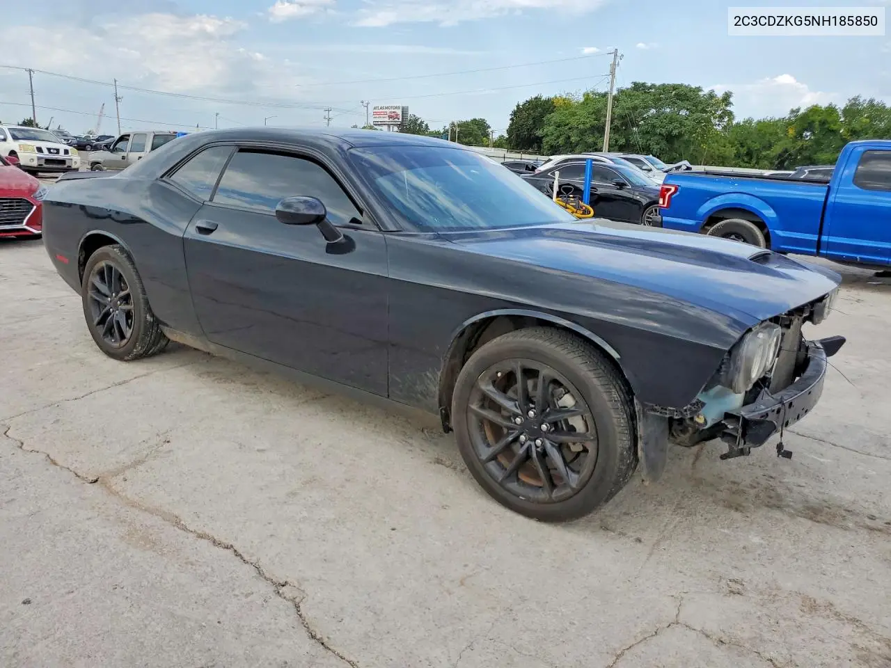 2022 Dodge Challenger Gt VIN: 2C3CDZKG5NH185850 Lot: 60016176