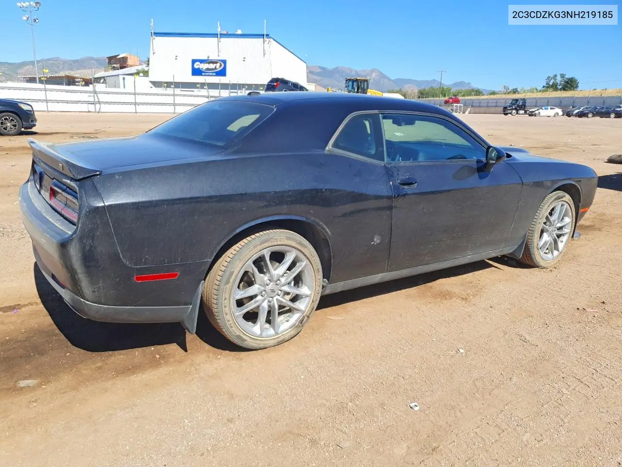 2022 Dodge Challenger Gt VIN: 2C3CDZKG3NH219185 Lot: 60127316
