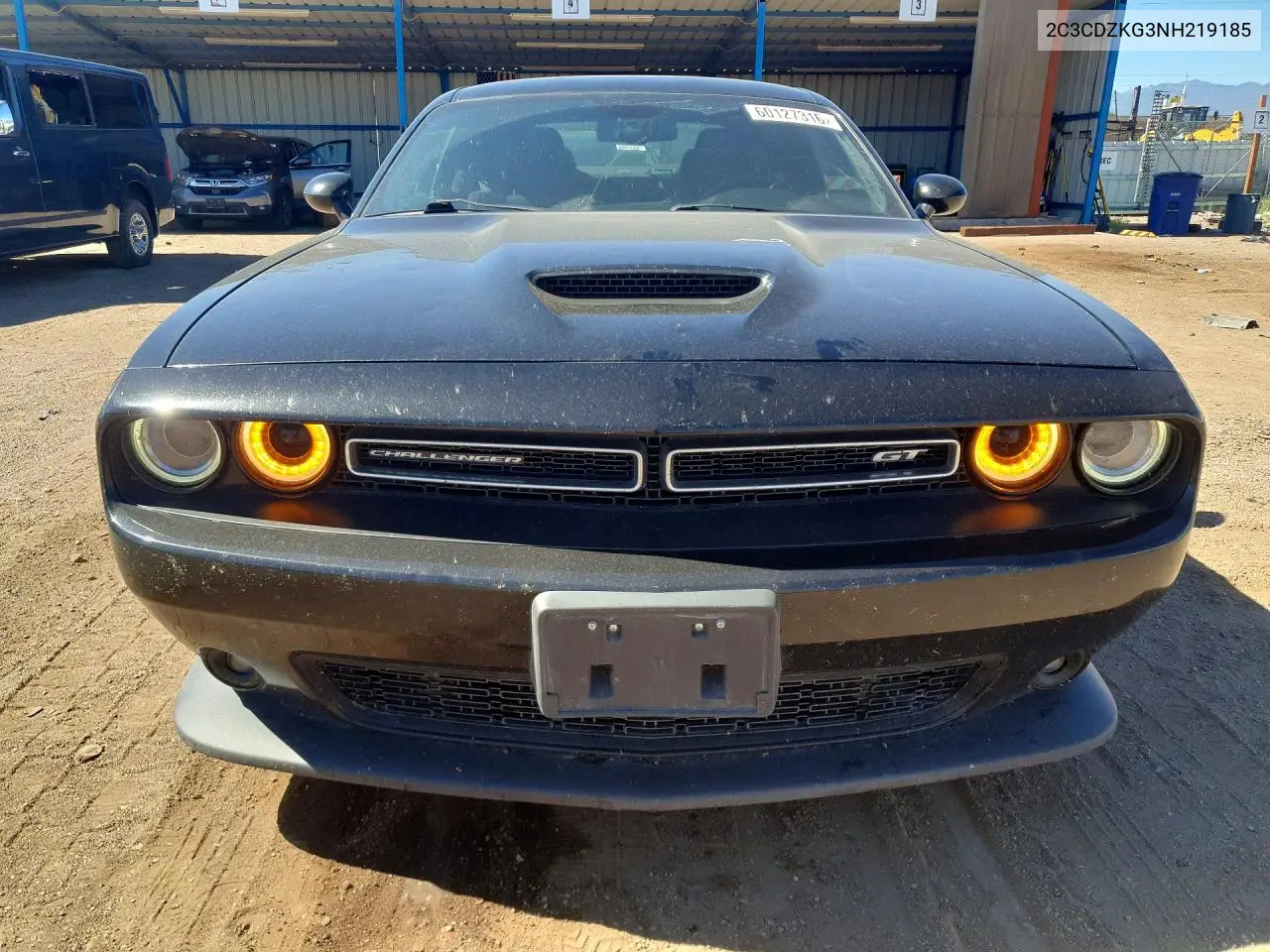 2022 Dodge Challenger Gt VIN: 2C3CDZKG3NH219185 Lot: 60127316